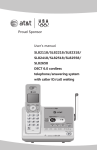 AT&T DECT TL91378 User`s manual