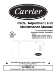 Carrier ASPAS1CCA007 Owner`s manual