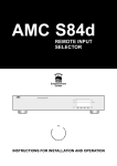 AMC S84d Specifications