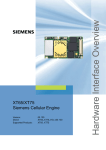 Siemens XT75 Specifications
