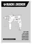 Black & Decker KR654CRES Instruction manual