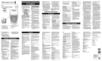 Remington EP7010 Operating instructions