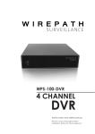 DVR 4-CH Specifications