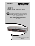 Magnavox MDV530VR - Dvd-video Player Owner`s manual