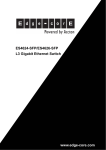 Edge-Core ES4626-SFP Instruction manual