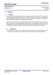 Renesas M16C/64 Datasheet