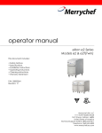 Merrychef eikon e2 Per Oven Specifications