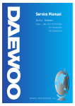 Daewoo DWF-806 Service manual