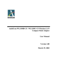AmbiCom WL1100B-AP User manual