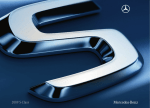 Mercedes-Benz 2009 CLS-Class Operator`s manual