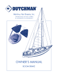 Martinus Van Breems Dutchman Owner`s manual