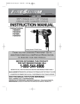 Black & Decker Fire Storm FS6500HD Instruction manual