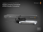 ATEM Camera Converter ATEM Studio Converter