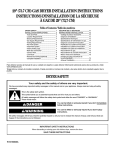 Amana Ngd4500vq Installation Instructions