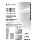 Sharp LC-32HT3U Operating instructions