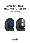 Zoom MAC User manual