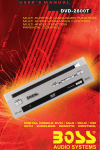 Boss Audio Systems DVD-2800T Specifications