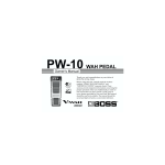 Boss PW-10 Owner`s manual