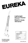 Eureka 160 Series Specifications