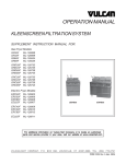 Vulcan-Hart ERD50F 126906 Instruction manual