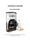 Automatic Coffee Filter Machine