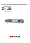EverFocus TP-S1 0 9DR Instruction manual