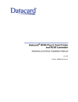DataCard RP90 Plus Installation manual
