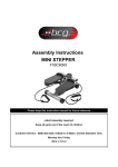 ProForm 220c Stepper Instruction manual