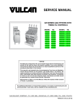 Vulcan-Hart GRC35 Service manual