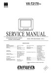 Aiwa VX-T2170 ph Service manual