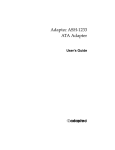 Adaptec ASH-1233 User`s guide