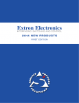 Extron electronics MGP Pro Series Specifications