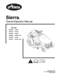 Ariens 936027 (Sierra 1640H Twin) Specifications