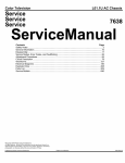 Philips 20PT653R Service manual