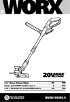 Worx WG155.5 Technical data