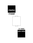 Clarion OHM641 Owner`s manual