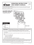 Mr. Heater MH45T Operating instructions