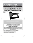Black & Decker FSNS100 Instruction manual