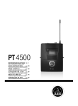 AKG PT 4500 Specifications