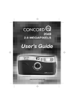 Concord Camera 2040 - User`s guide