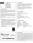 Russound CA-KP.2 Instruction manual