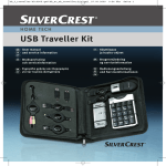 Silvercrest USB-Traveller-KIT User manual