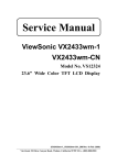 ViewSonic E90B-4 Service manual