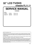 Magnavox 32MD311B Service manual