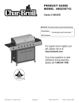 Char-Broil 466230712 Product guide
