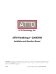 ATTO FibreBridge TM 2300E/R/D