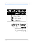 Elan eSLS Series User`s guide