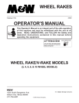RHINO RC456 Operator`s manual