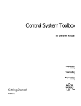 Getting Started with the Control System Toolbox
