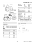 Epson 777I Specifications